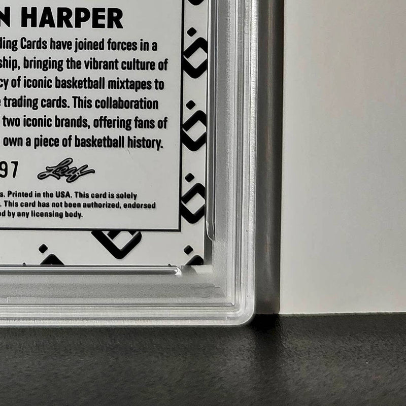 Dylan Harper 2025 Leaf Metal #BILA-DH1 Refractor PSA 9 Auto 10