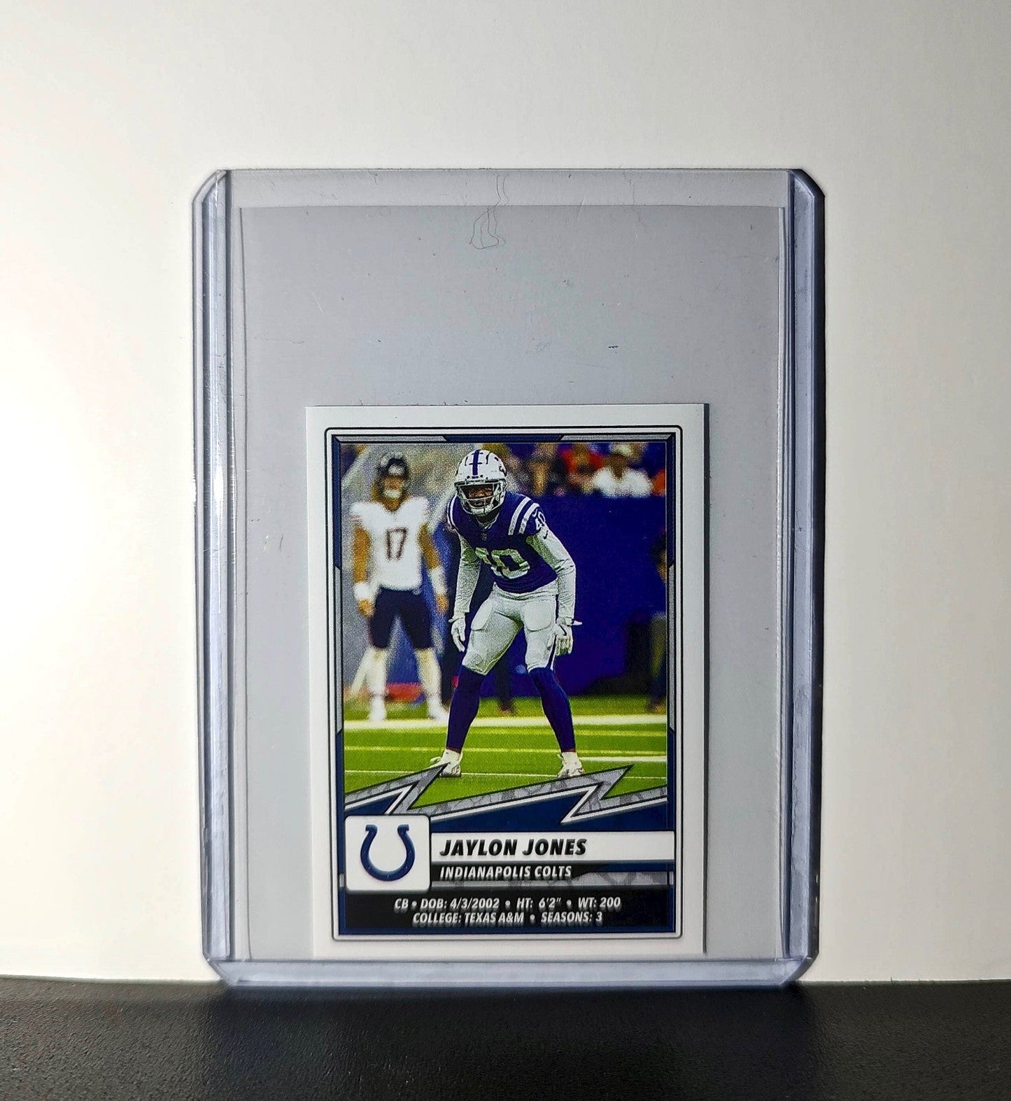 Jaylon Jones 2025 Panini NFL #196 Sticker Indianapolis Colts