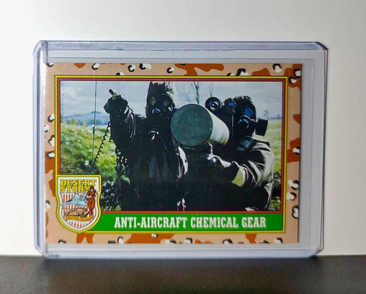 Anti-Aircraft Chemical Defense 1991 Topps Desert Storm #71 Card