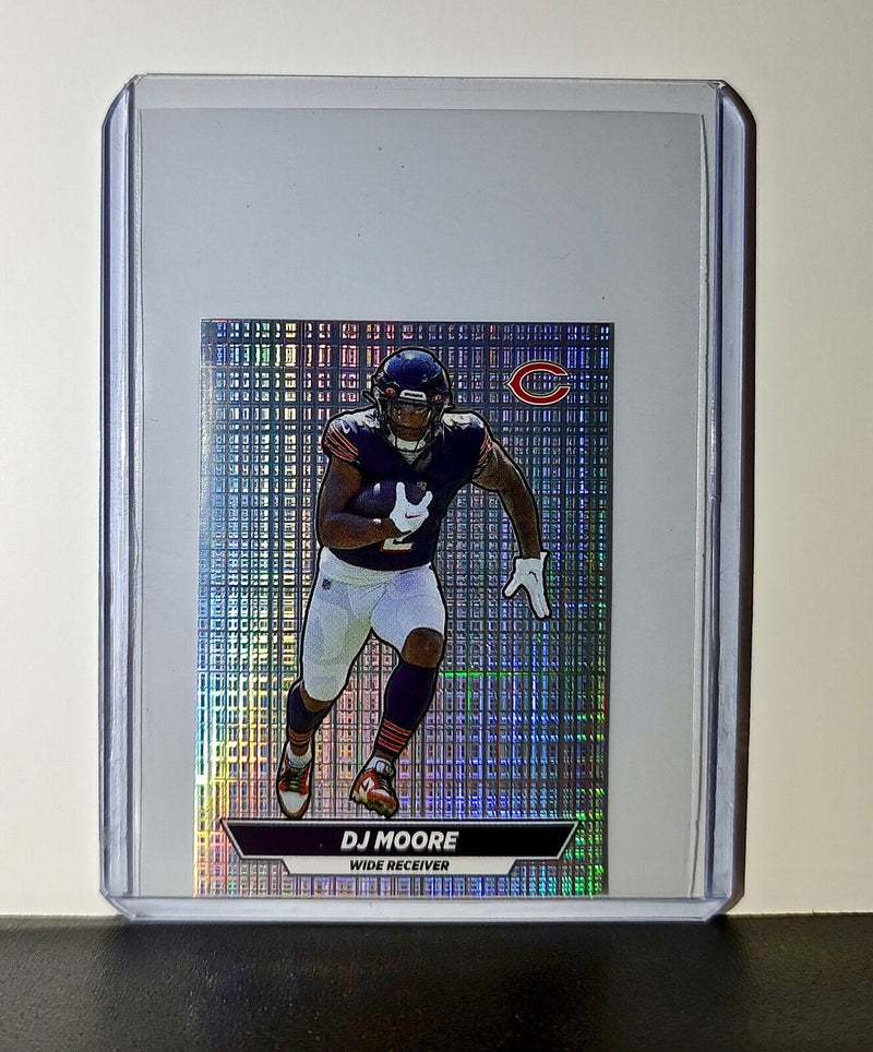 DJ Moore 2024 Panini NFL Sticker #362 Foil Chicago Bears