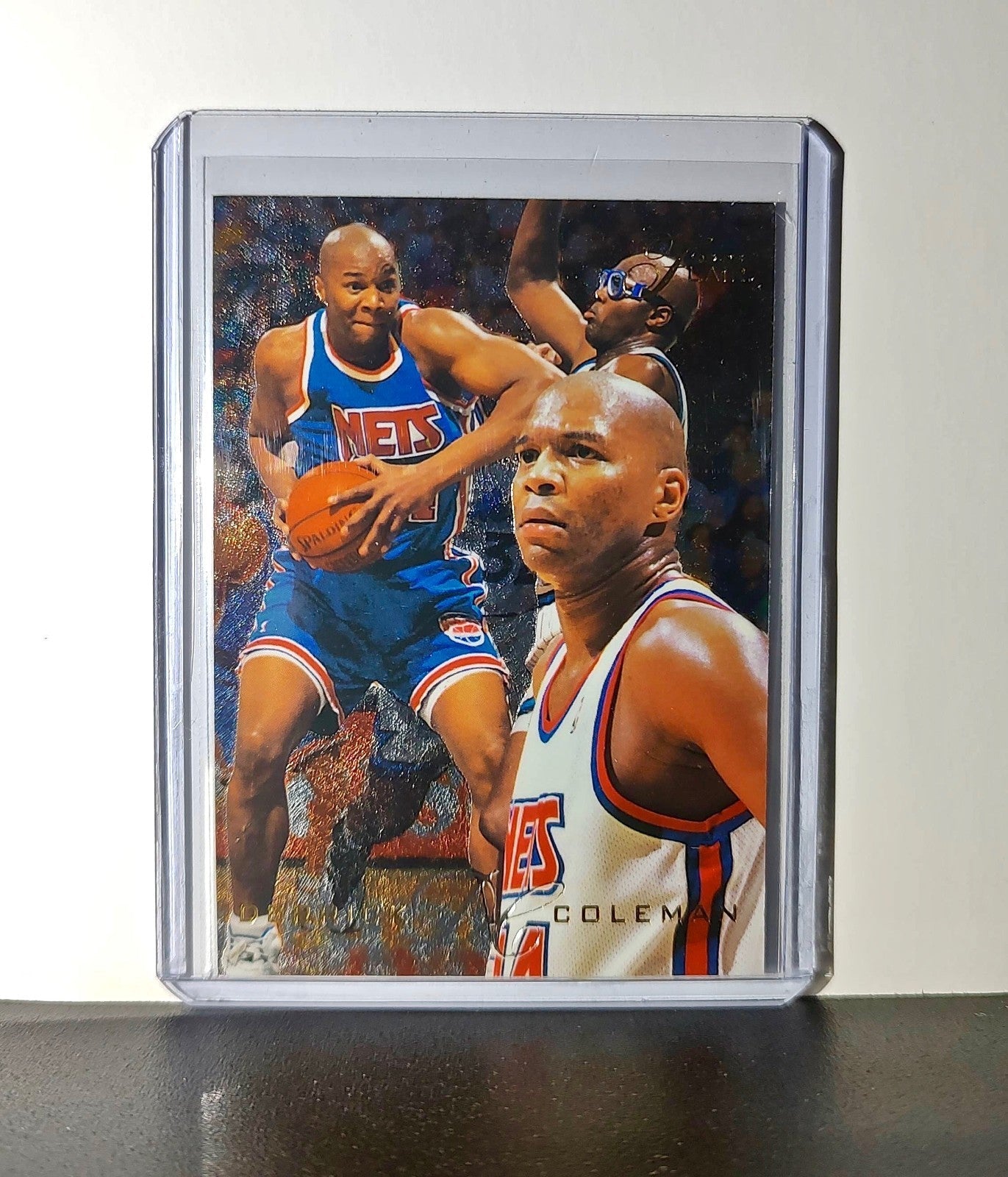 Derrick Coleman 1995-96 Flair NBA #84 Card New Jersey Nets