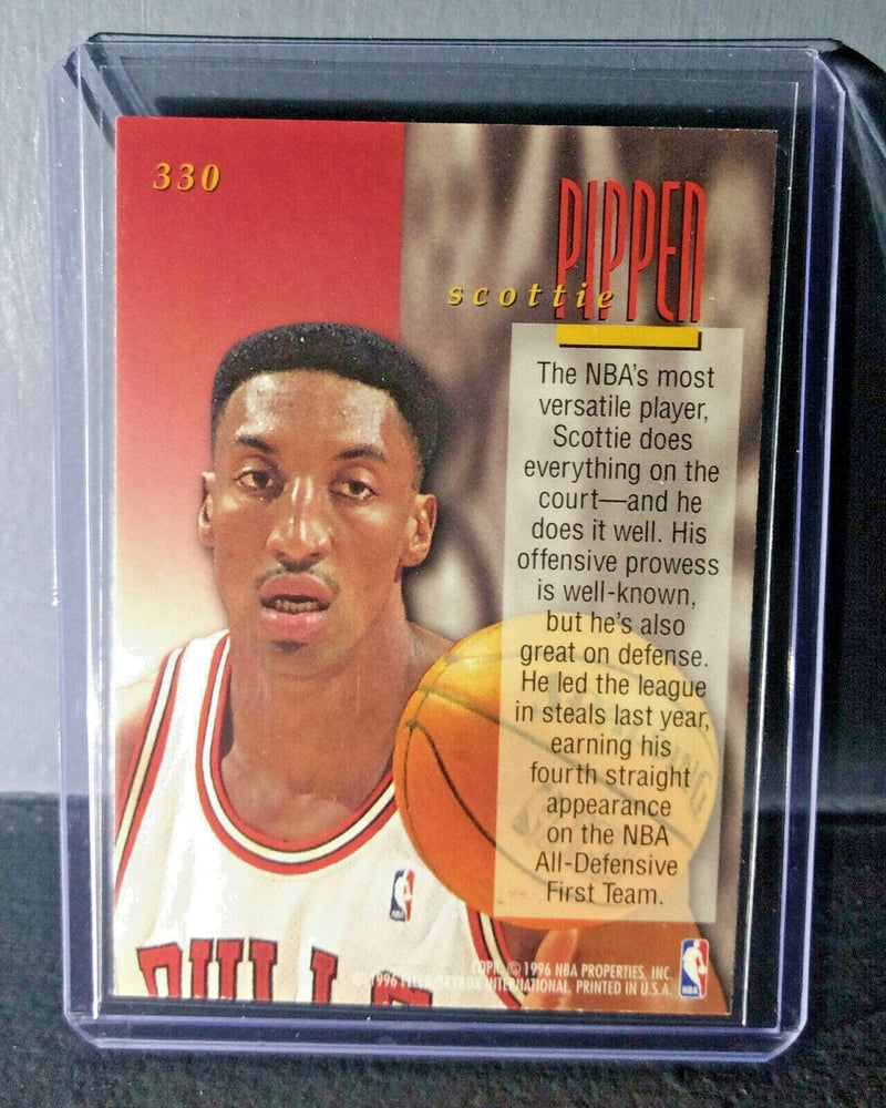 Scottie Pippen 1995-96 Fleer Ultra Encore #330 Basketball Card Chicago Bulls