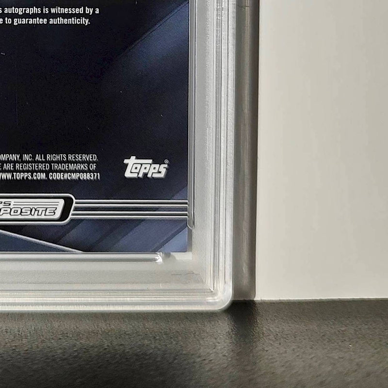 Mike Singletary 2023 Topps Chrome Black #TCAB-MS PSA 9 Auto 10
