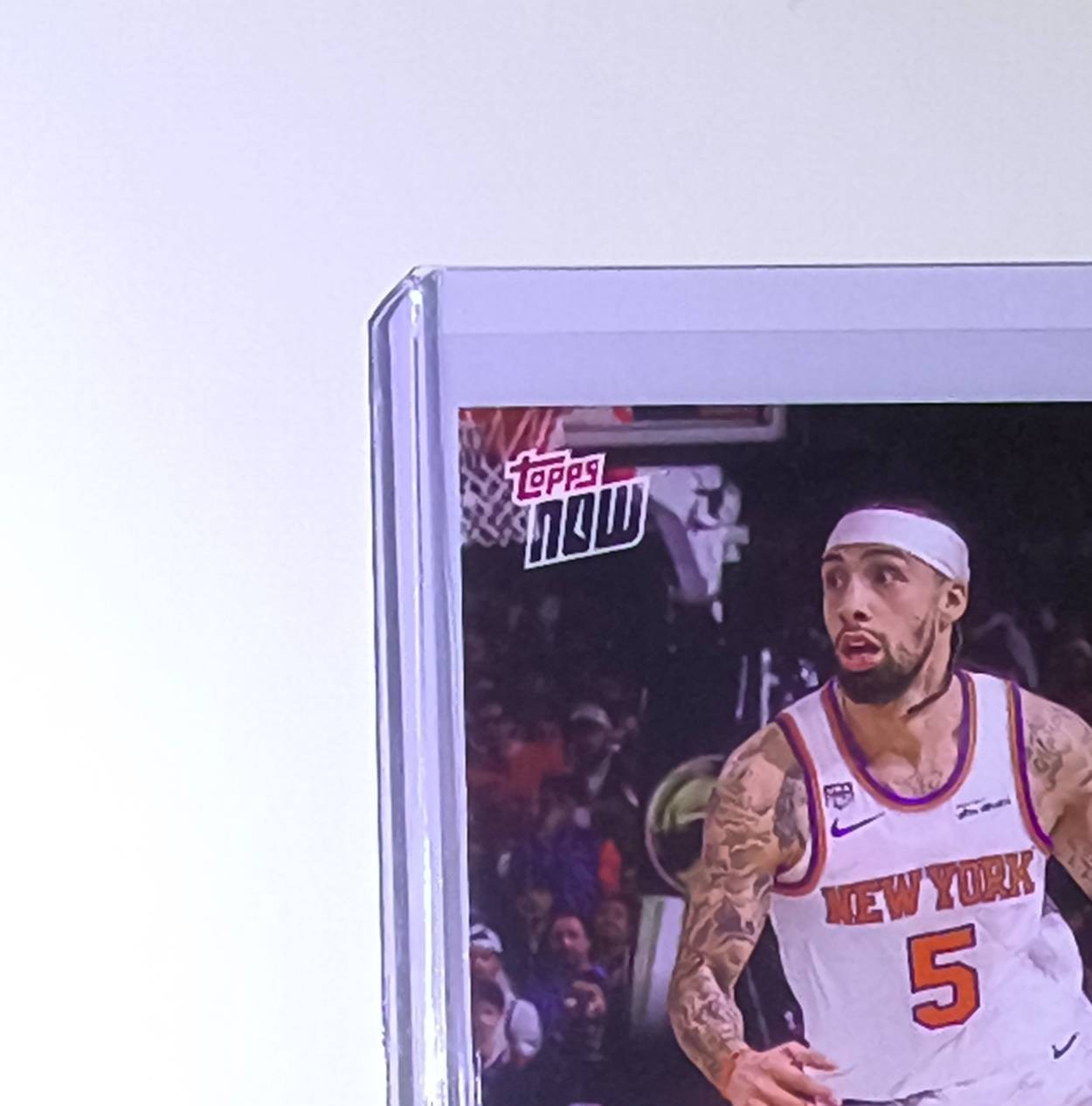 Jose Alvarado 2026 Topps Now NBA Champions #C9 Card New York Knicks
