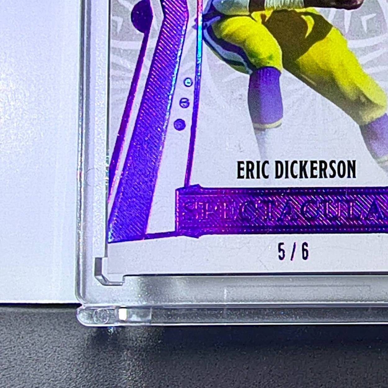 Eric Dickerson 2026 Leaf Spectacular NFL #34 Card Pro Bowl LA Rams SSP 5/6