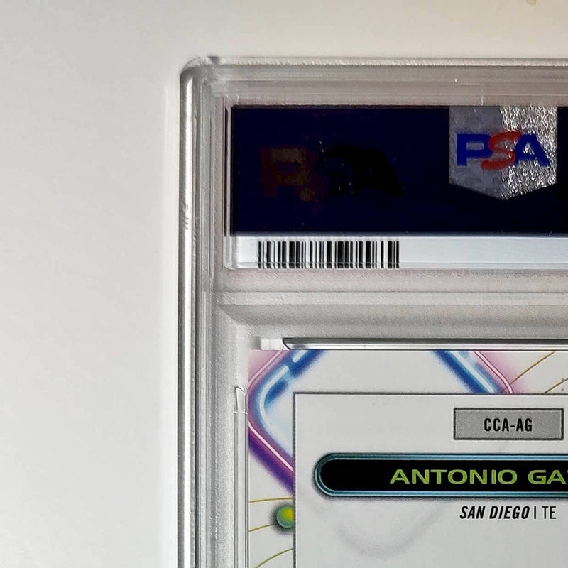 Antonio Gates 2023 Topps Chrome Cosmic #CCA-AG Refractor PSA 10 Auto 10
