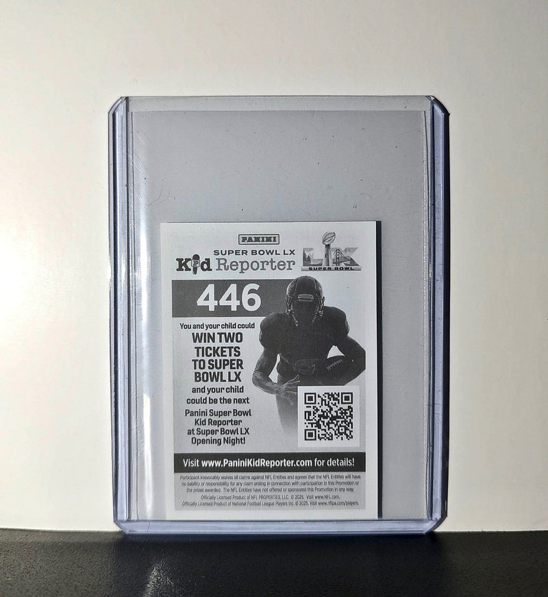 Tommy Tremble 2025 Panini NFL #446 Sticker Carolina Panthers