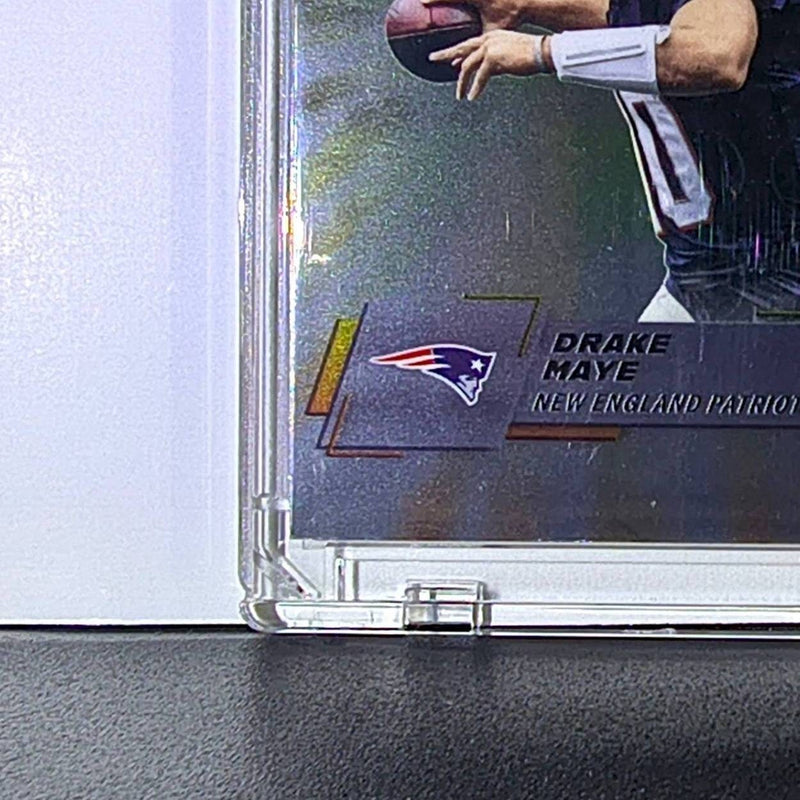 Drake Maye 2025 Topps Finest NFL #RF-5 Reflash Card New England Patriots