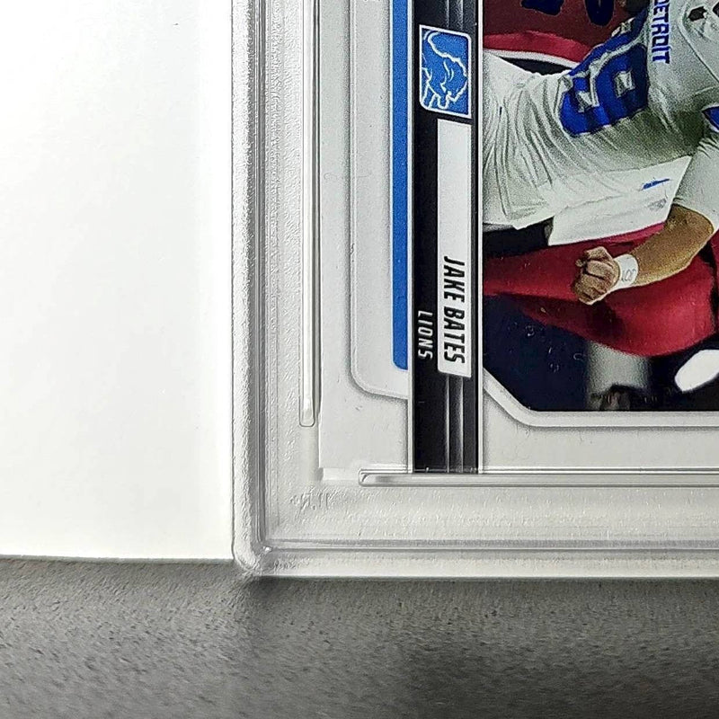 Jake Bates Rookie 2024 Panini NFL #147 Detroit Lions PSA 9 Auto 9
