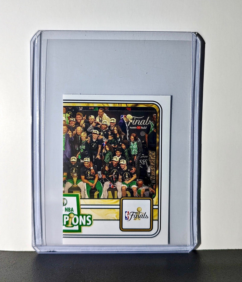 2023-24 NBA Champions 2024-25 Panini NBA #31 Sticker Card Boston Celtics