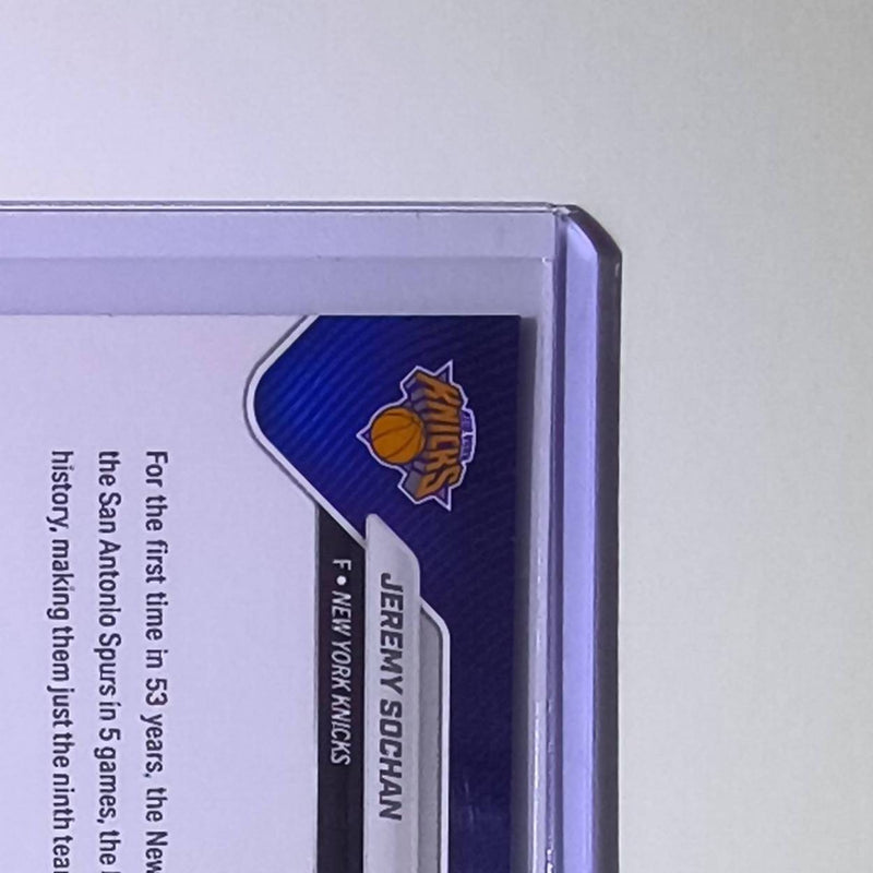Jeremy Sochan 2026 Topps Now NBA Champions #C15 Card New York Knicks