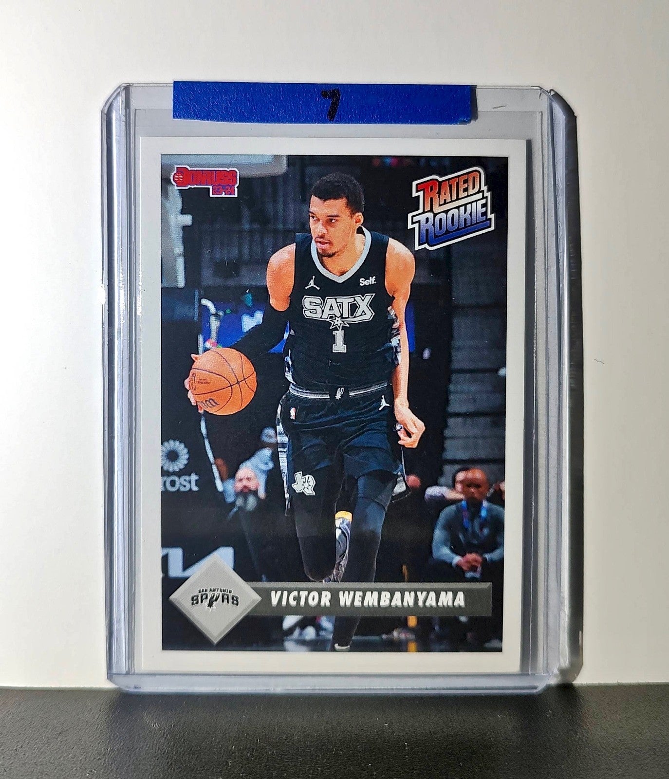 Victor Wembanyama Rookie 2023-24 Panini Donruss Rated Rookie #1 Basketball Card