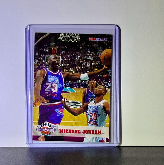 Michael Jordan 1993-94 NBA Hoops All-Star #257 Basketball Card Chicago Bulls