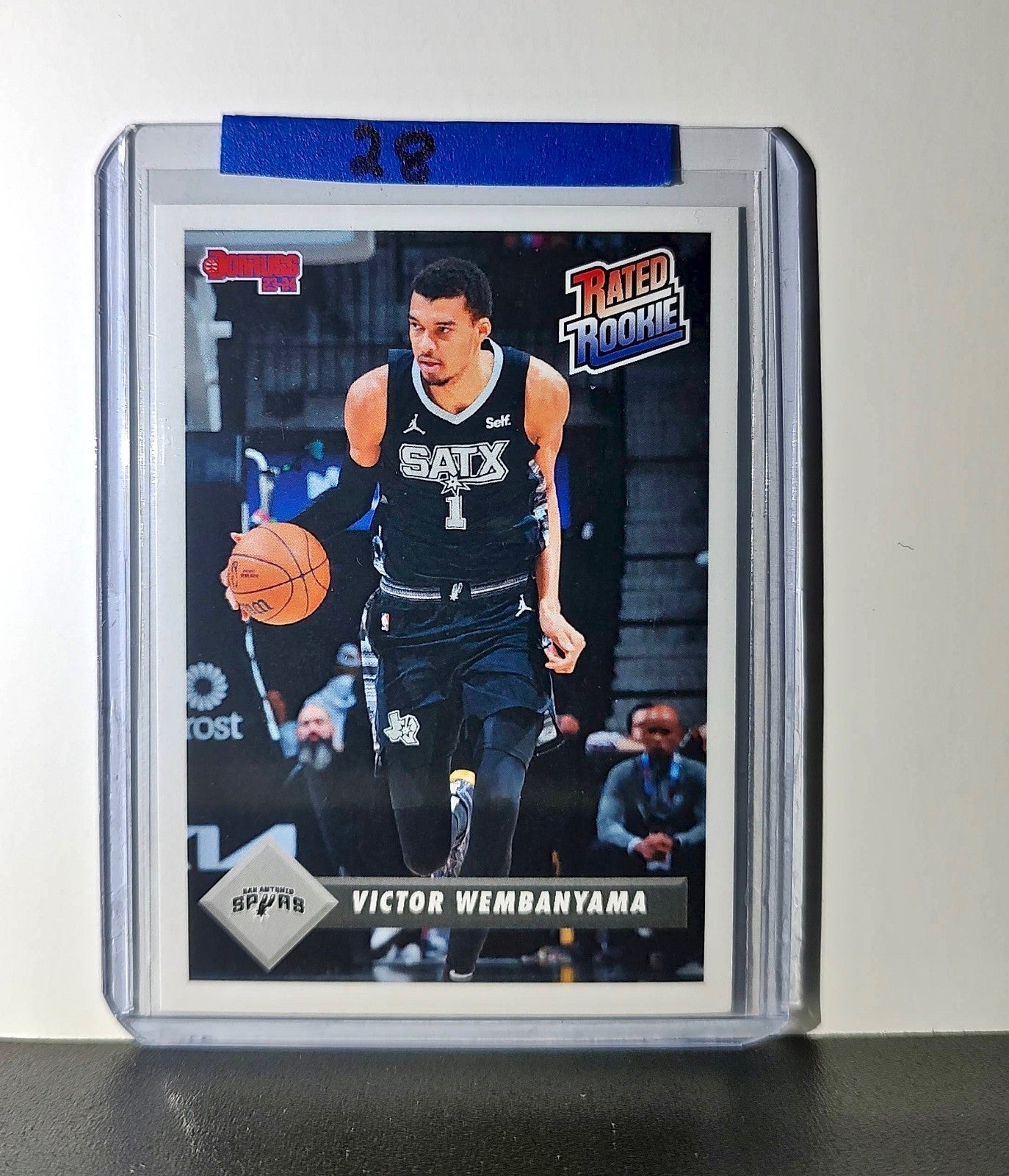 Victor Wembanyama Rookie 2023-24 Panini Donruss Rated Rookie #1 Basketball Card