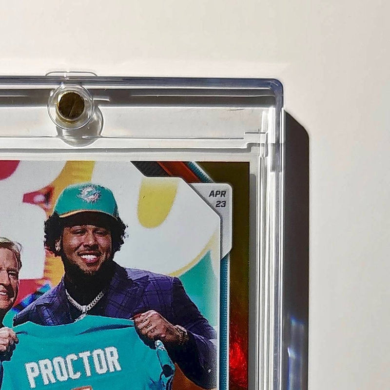 Kadyn Proctor Rookie 2026 Topps Now Draft Night #KPRO Gold Foil 14/25 Card