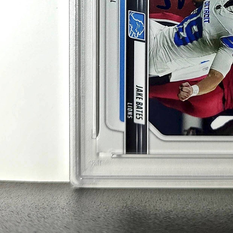Jake Bates Rookie 2024 Panini NFL #147 Detroit Lions PSA 9 Auto 9
