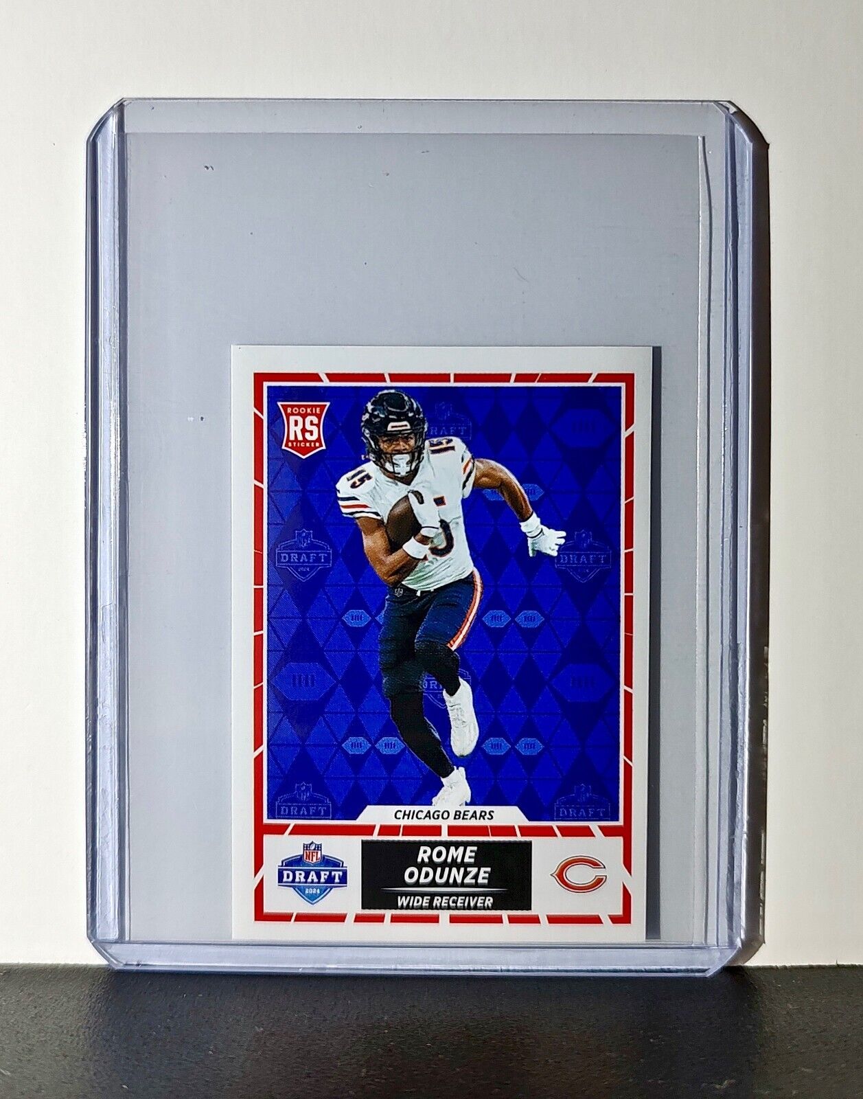 Rome Odunze Rookie 2024 Panini NFL Sticker #554 NFL Draft Chicago Bears