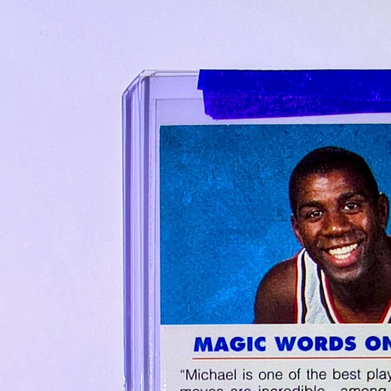 Michael Jordan Magic Johnson 1992-93 Skybox USA Basketball #105 Card Bulls