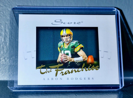 Aaron Rodgers 2020 Panini NFL Instant Score The Franchise #1 Card 1/1251