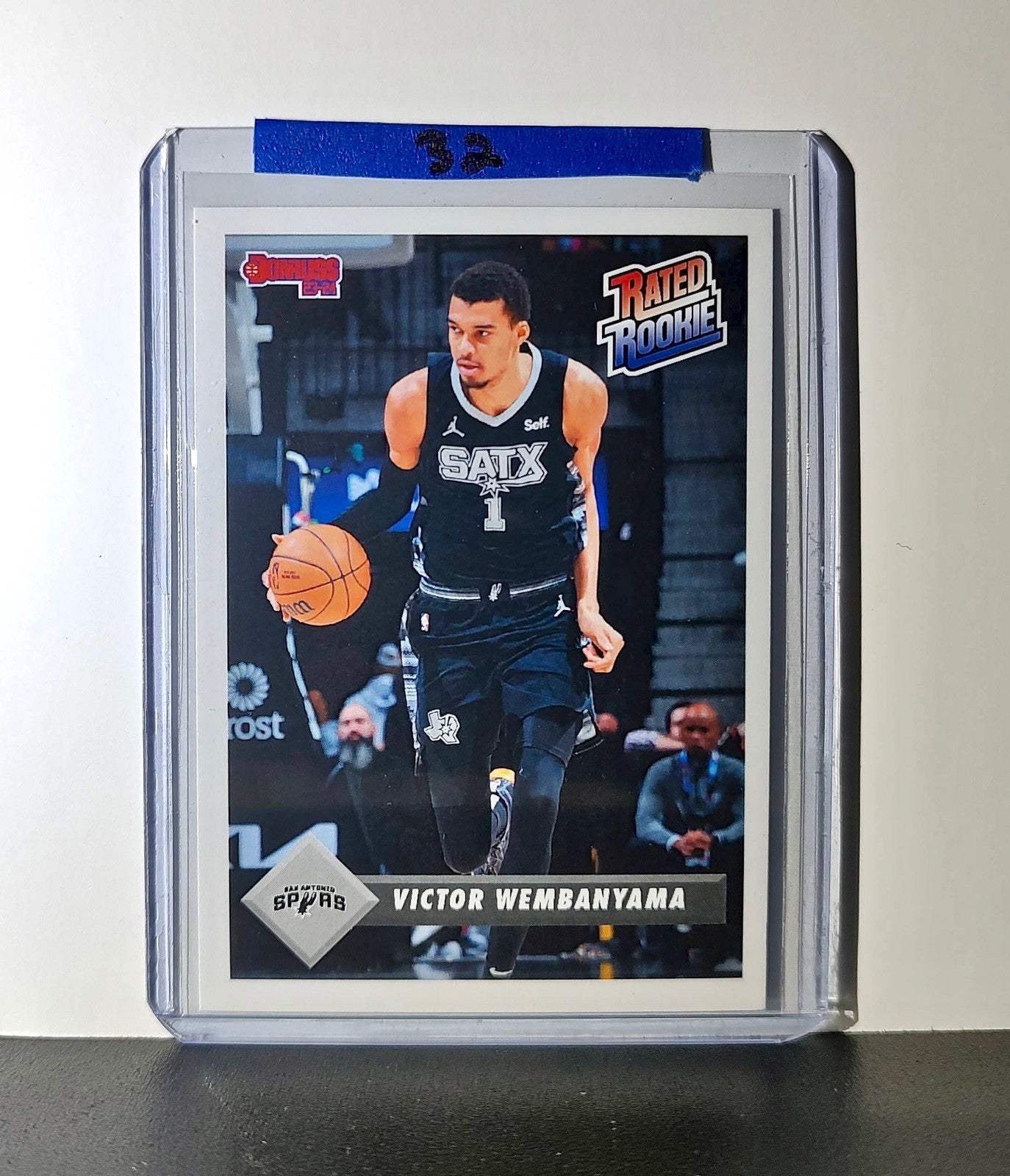 Victor Wembanyama Rookie 2023-24 Panini Donruss Rated Rookie #1 Basketball Card