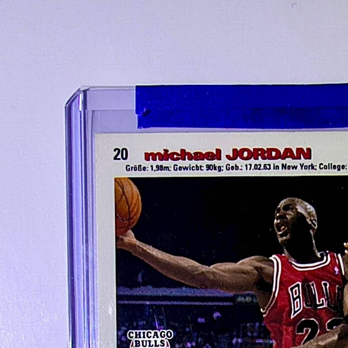 Michael Jordan 1995-96 Upper Deck Collector's Choice #20 Basketball Card Bulls