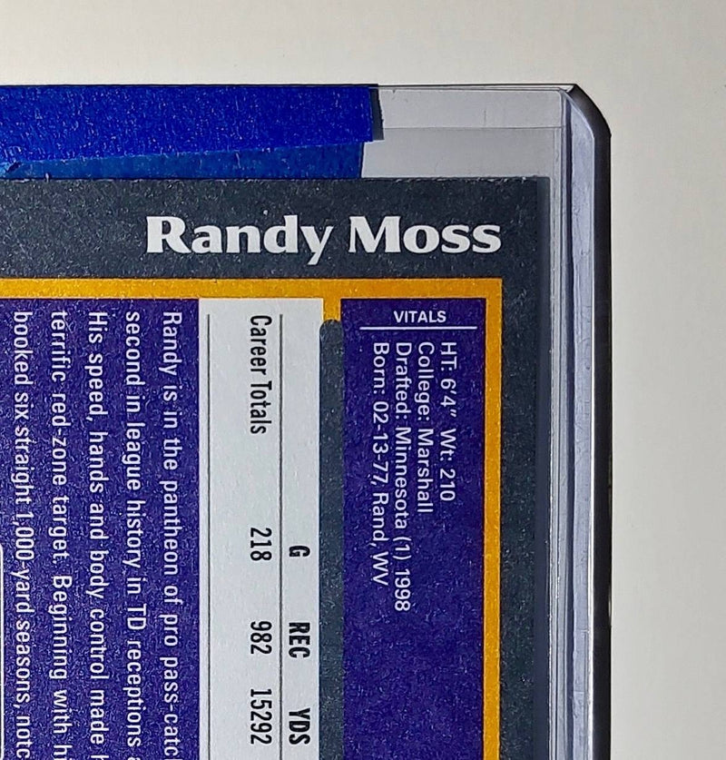 Randy Moss 2023 Topps NFL #428 Composite Football Card Minnesota Vikings