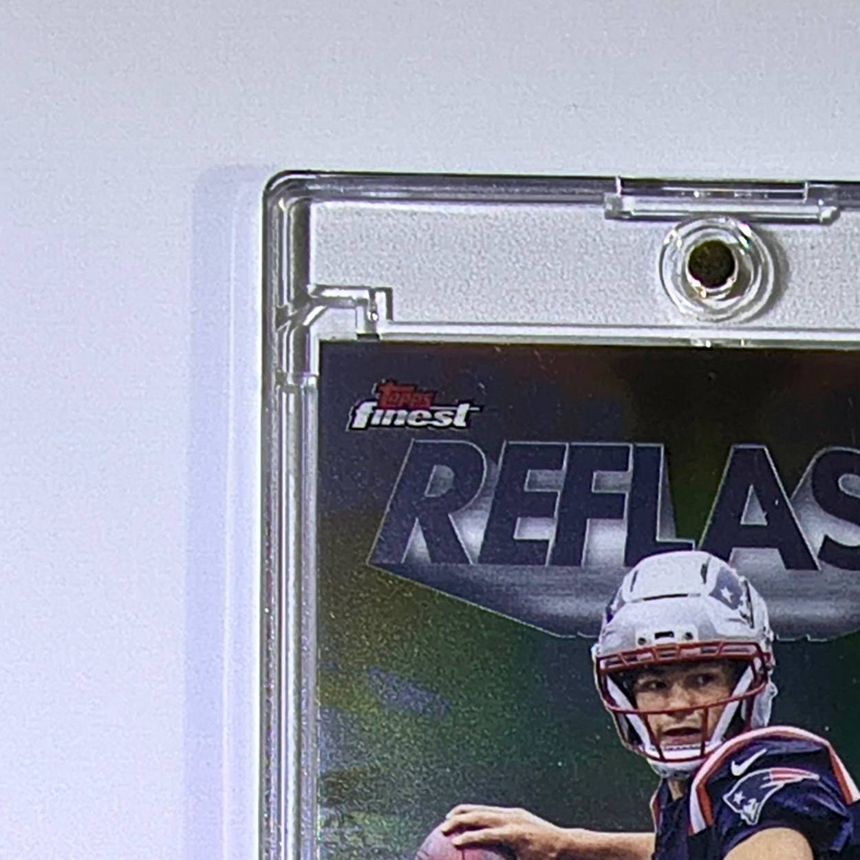 Drake Maye 2025 Topps Finest NFL #RF-5 Reflash Card New England Patriots