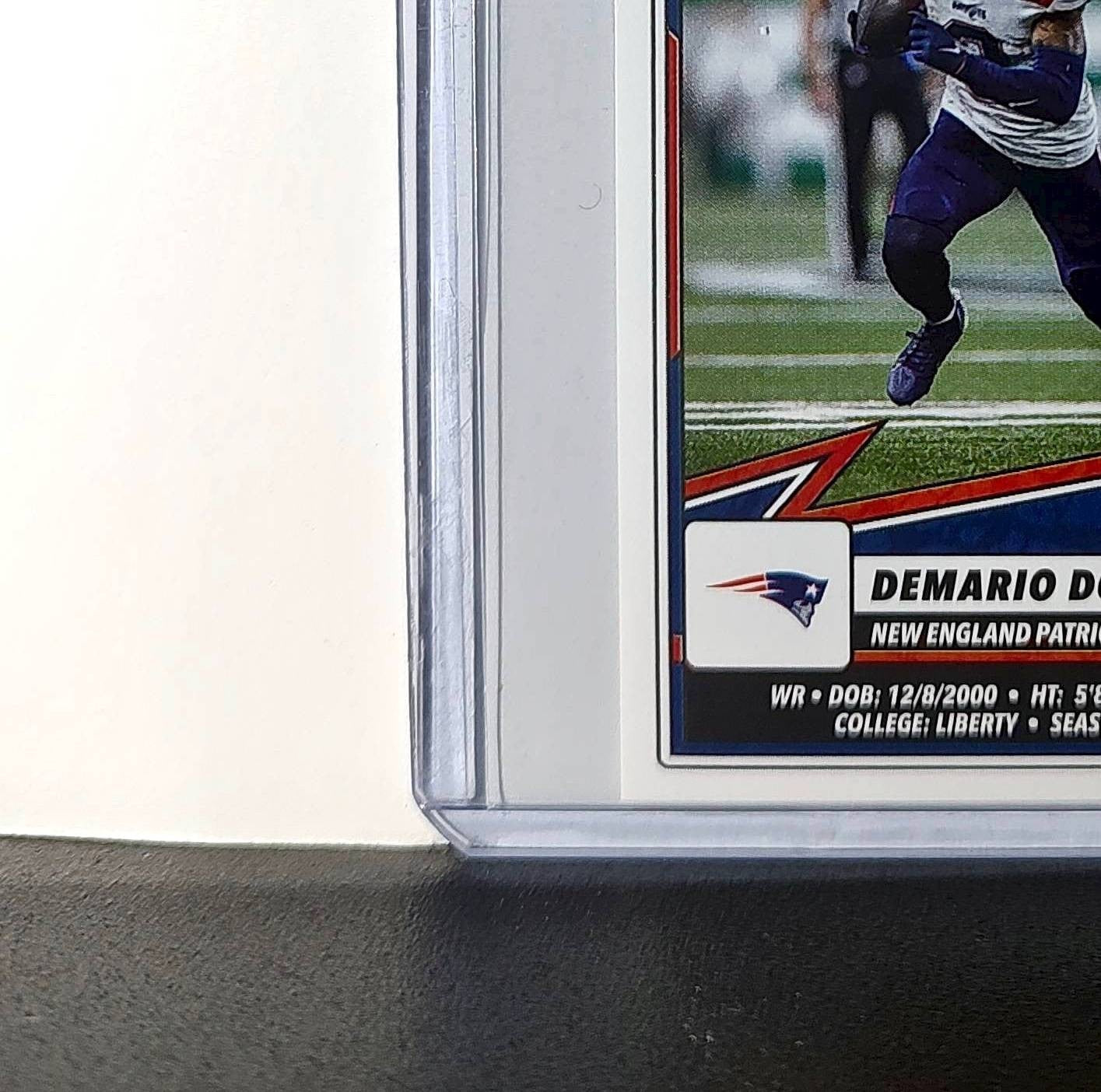 Demario Douglas 2025 Panini NFL #77 Sticker New England Patriots