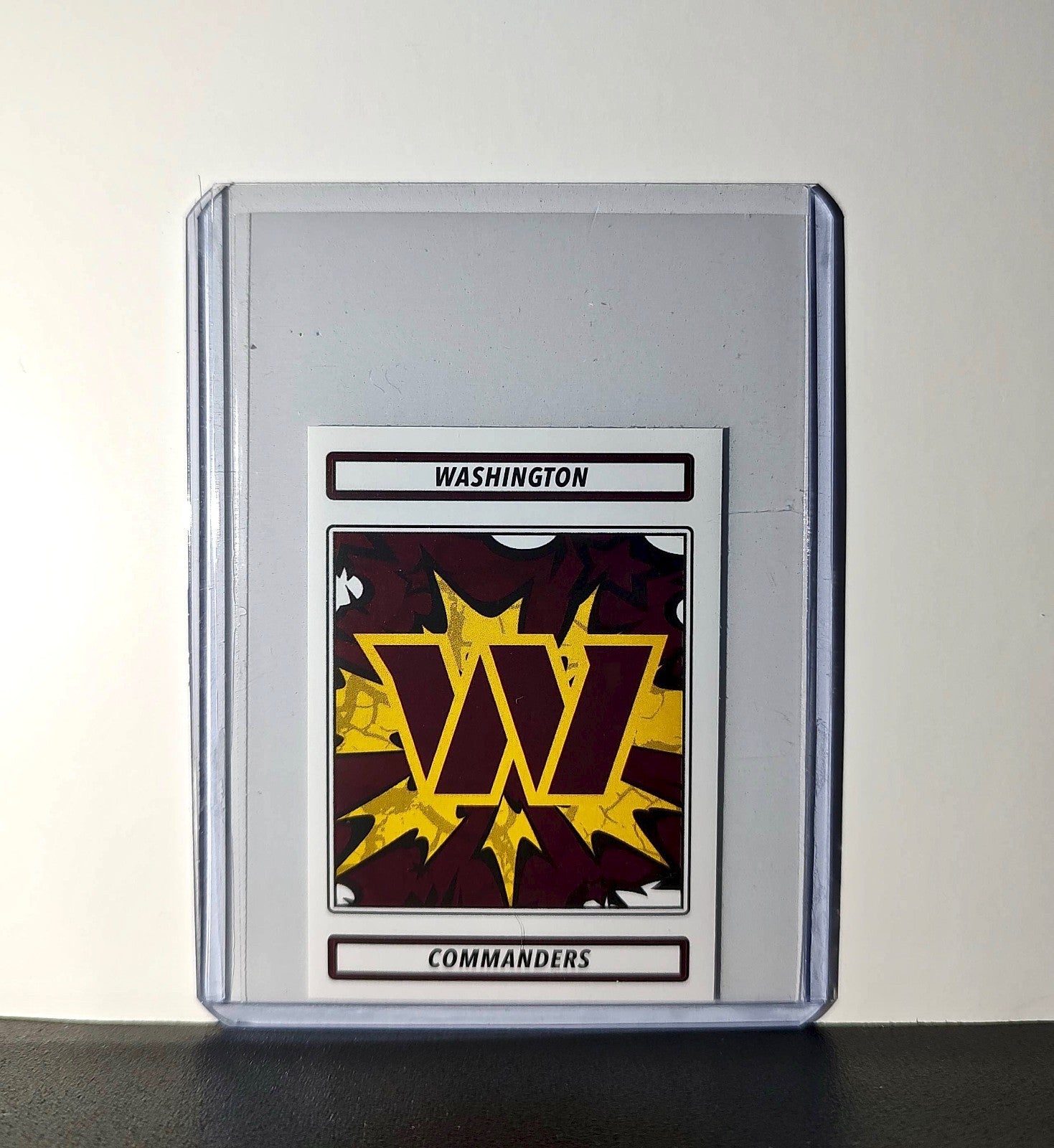 Washington Commanders Logo 2025 Panini NFL #358 Sticker