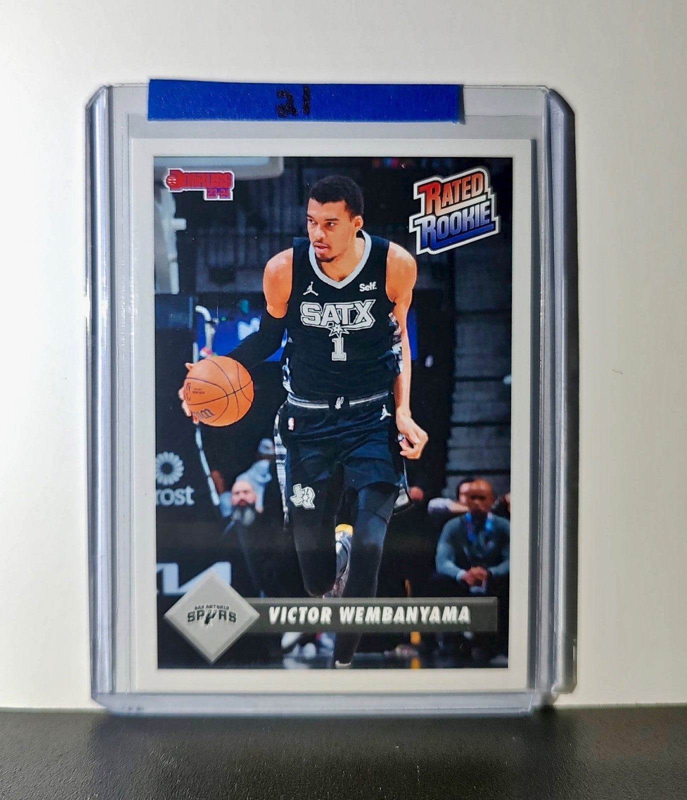 Victor Wembanyama Rookie 2023-24 Panini Donruss Rated Rookie #1 Basketball Card