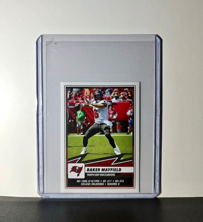 Baker Mayfield 2025 Panini NFL #472 Sticker Tampa Bay Buccaneers