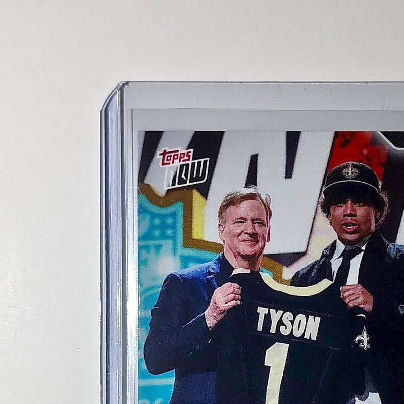 Jordyn Tyson Rookie 2026 Topps Now Draft Night #JTYS Card New Orleans Saints