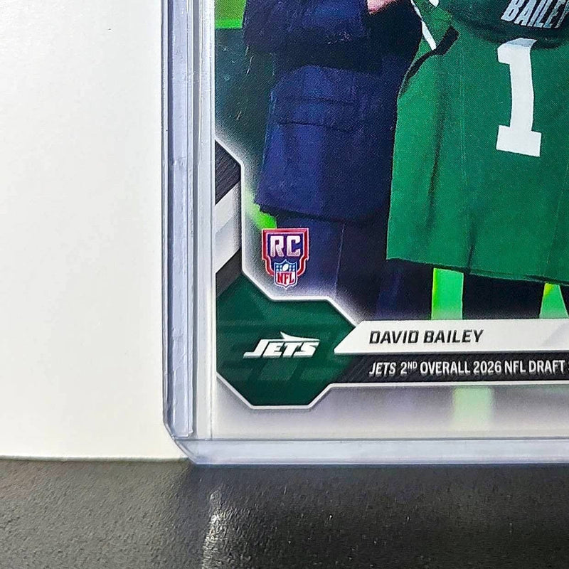 David Bailey Rookie 2026 Topps Now Draft Night #DBAL Card New York Jets