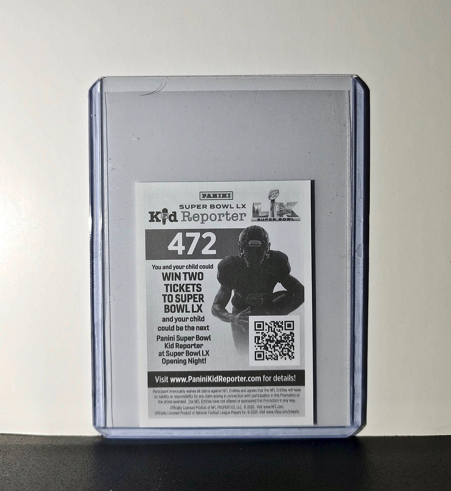 Baker Mayfield 2025 Panini NFL #472 Sticker Tampa Bay Buccaneers