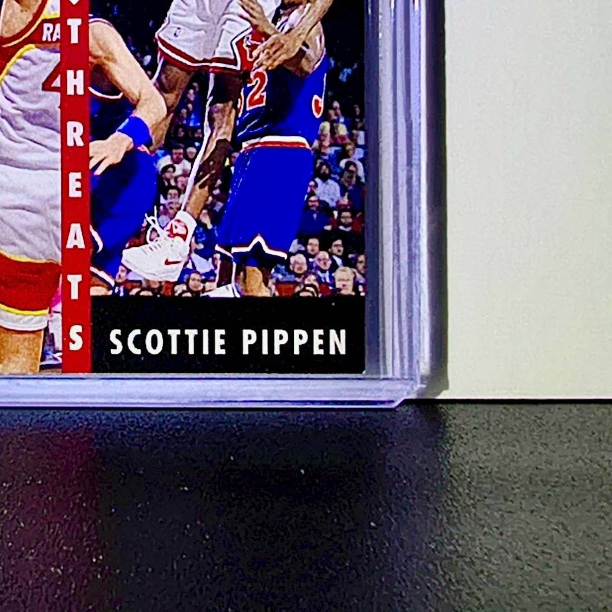 Michael Jordan Scottie Pippen 1992-93 Upper Deck Scoring Threats 62 Card Bulls