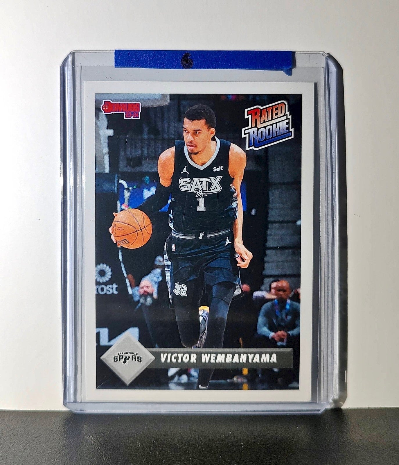 Victor Wembanyama Rookie 2023-24 Panini Donruss Rated Rookie #1 Basketball Card