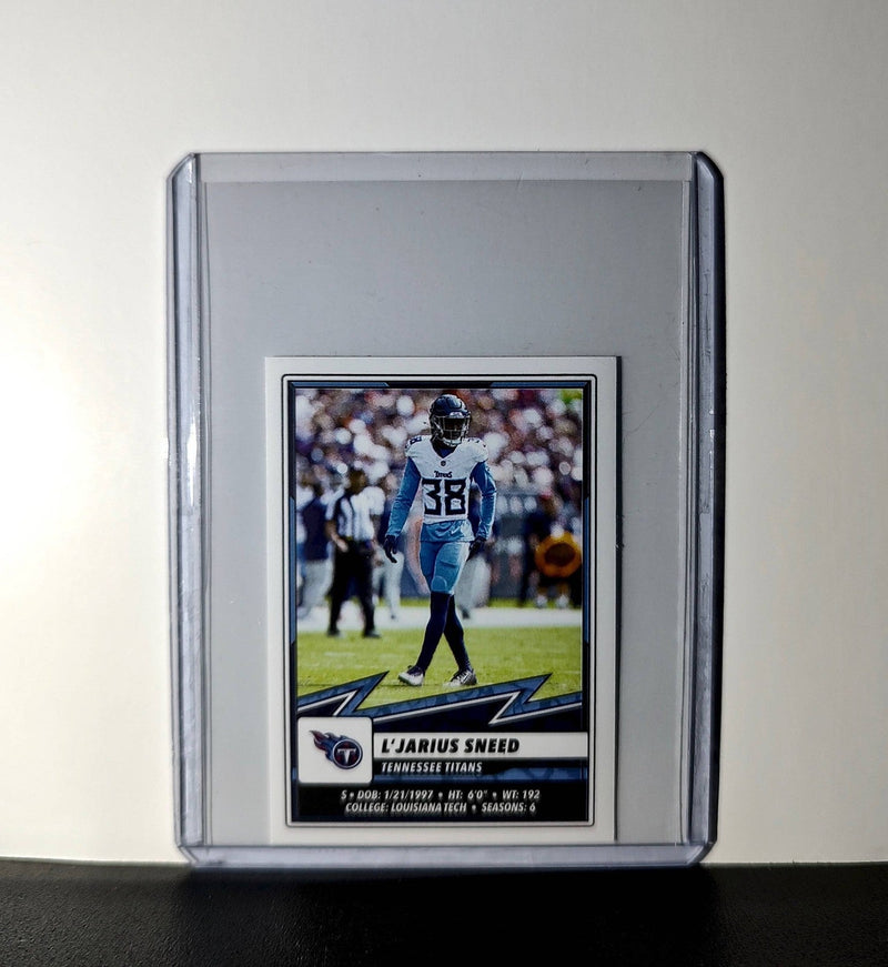 L'Jarius Sneed 2025 Panini NFL #227 Sticker Tennessee Titans