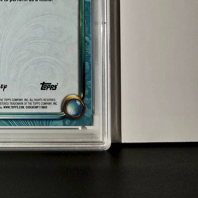 Ulf 2025 Topps Disney Wonder #145 Diamond Card Tangled PSA 9