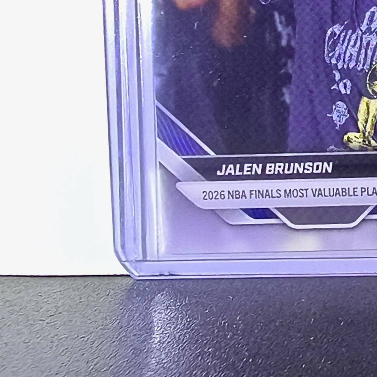 Jalen Brunson 2025-26 Topps Now #339 NBA Finals MVP New York Knicks