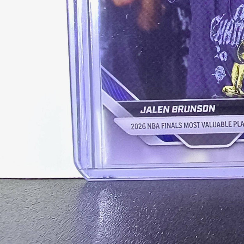 Jalen Brunson 2025-26 Topps Now #339 NBA Finals MVP New York Knicks