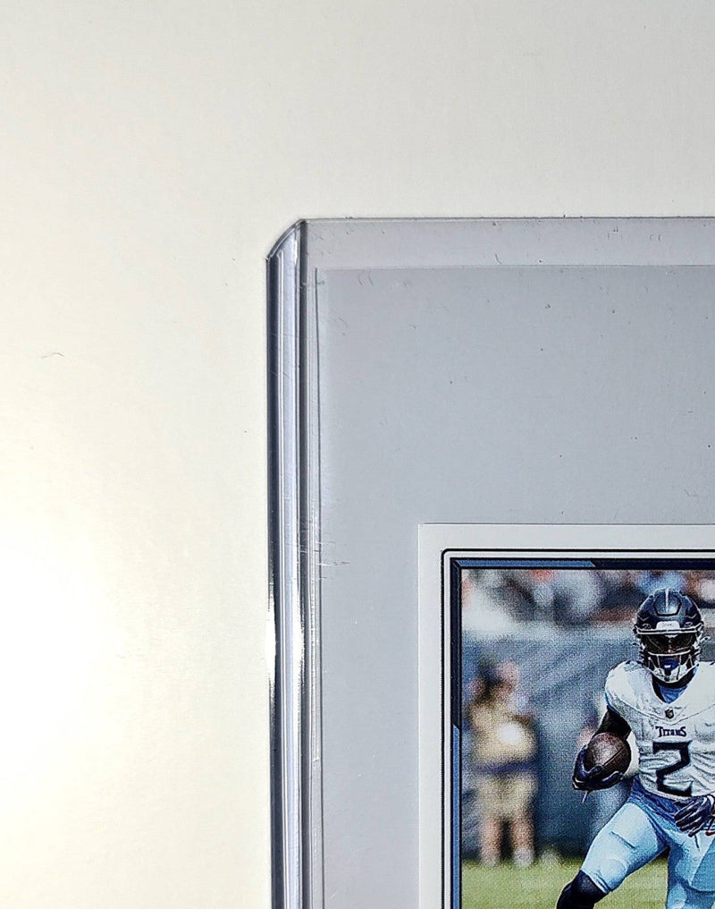 Tyjae Spears 2025 Panini NFL #218 Sticker Tennessee Titans