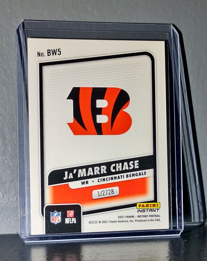 Ja'Marr Chase 2021 Panini NFL Black and White Rookies #5 Card 1/2728