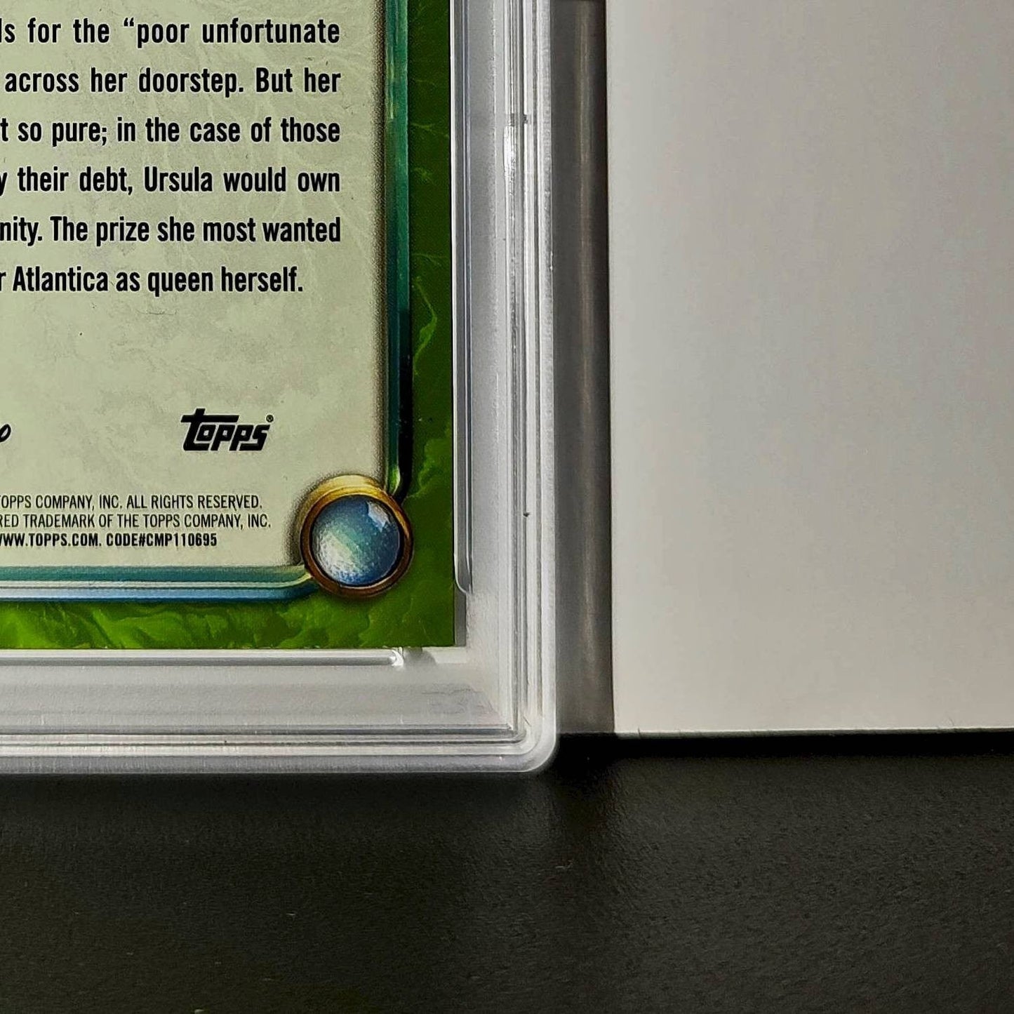 Ursula 2025 Topps Disney Wonder #176 Card The Little Mermaid PSA 10