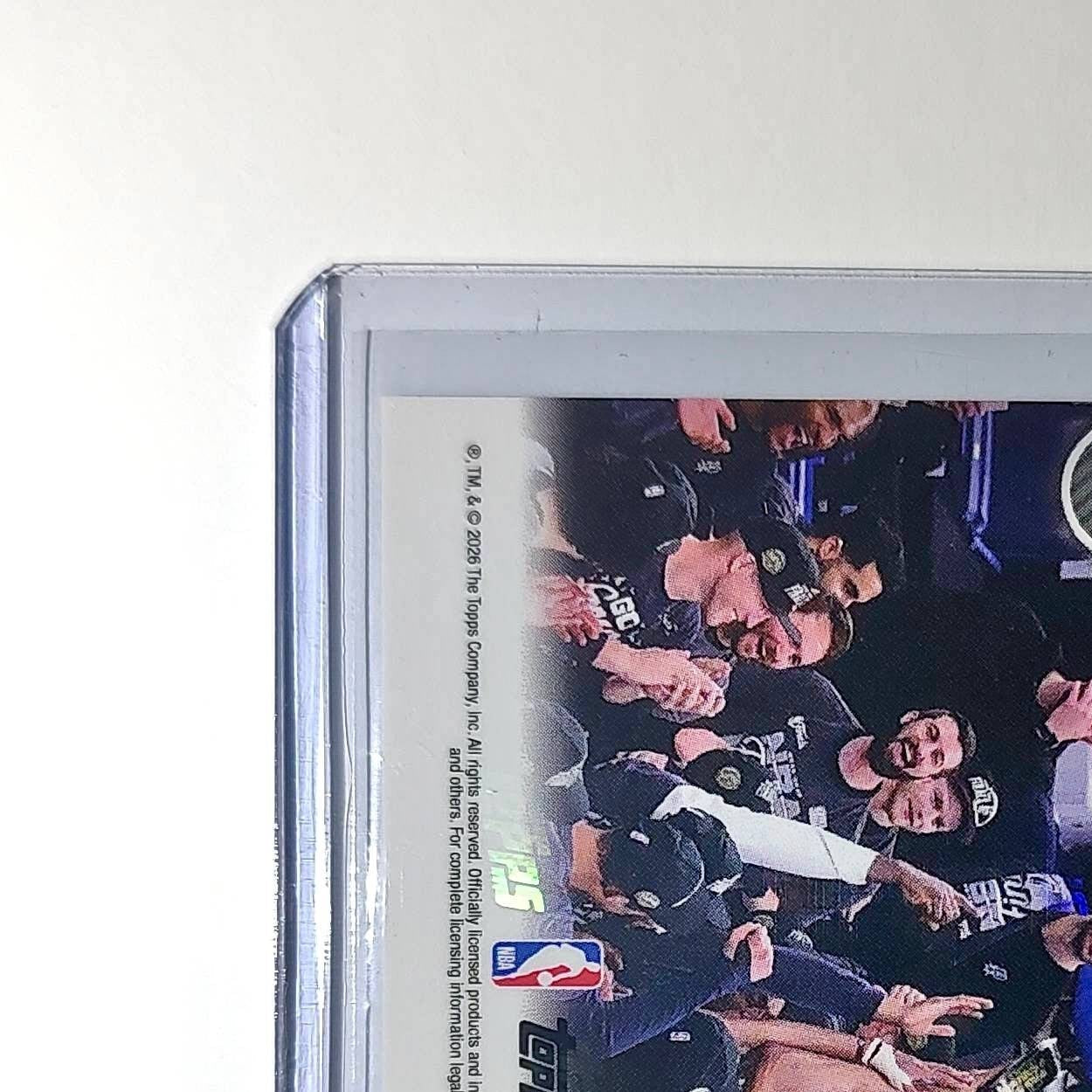 Victor Wembanyama 2025-26 Topps Now #324 Western Conference Finals MVP Spurs