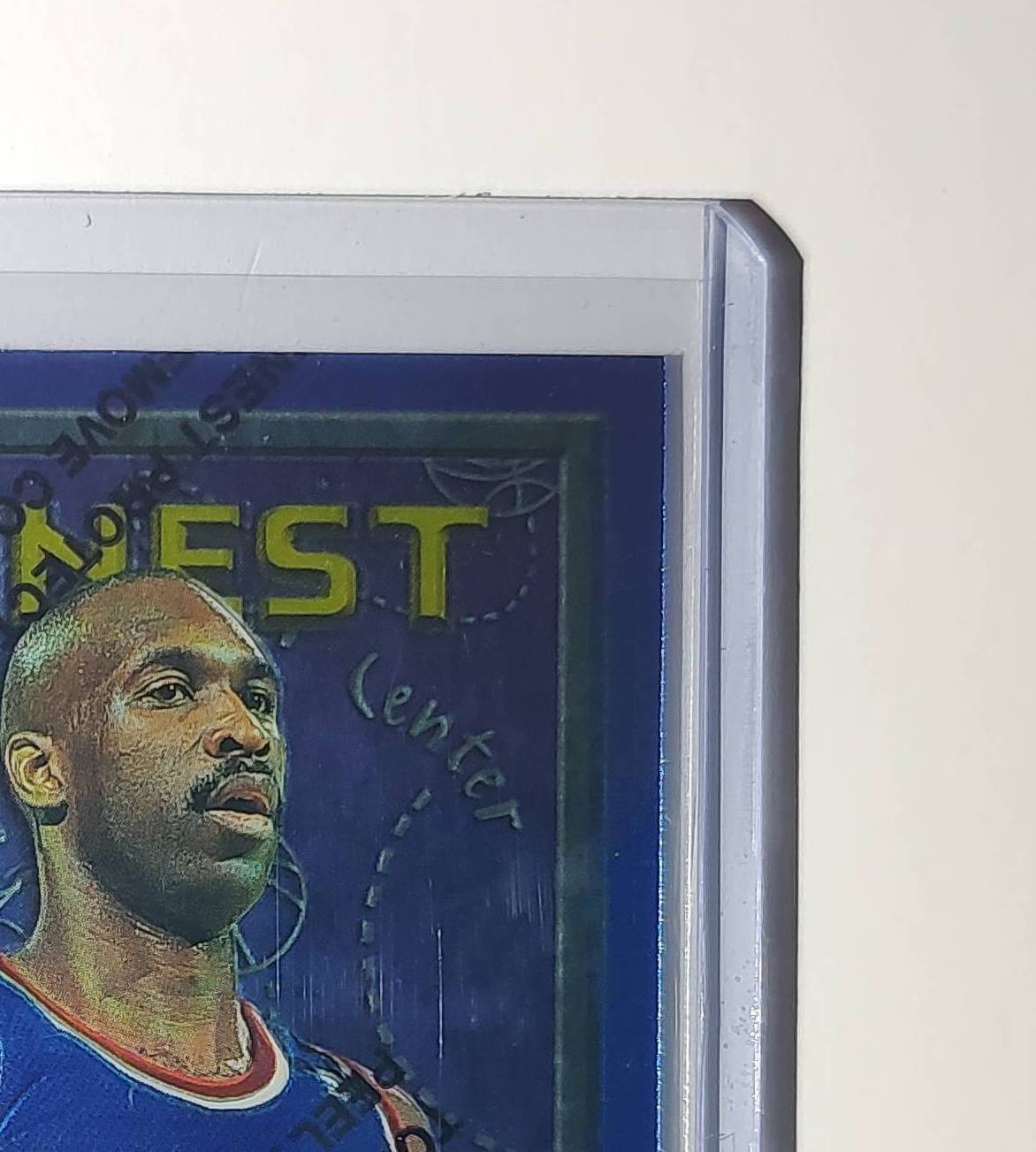 Mark West 1995-96 Topps Finest NBA #200 Card Detroit Pistons