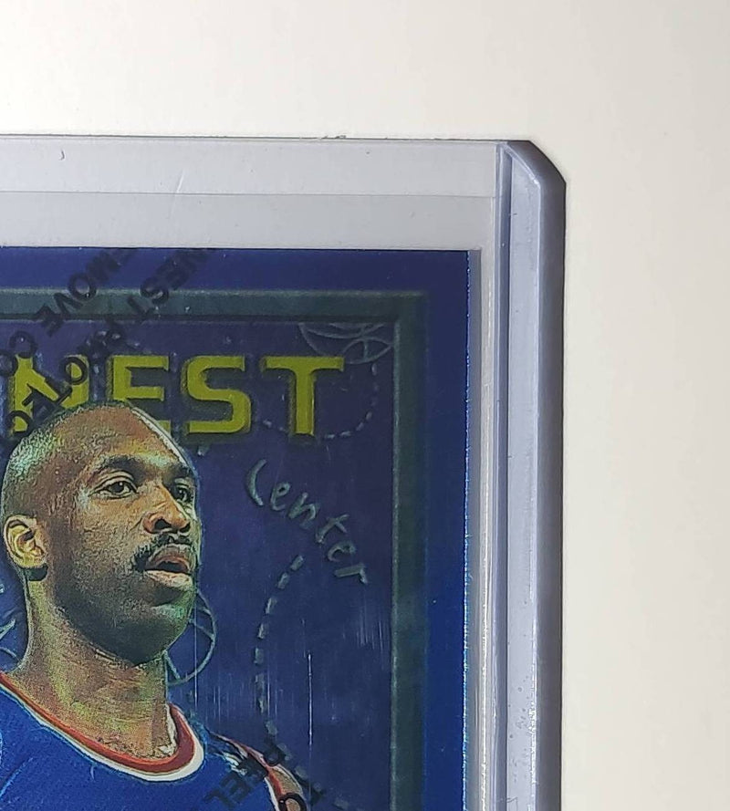 Mark West 1995-96 Topps Finest NBA #200 Card Detroit Pistons