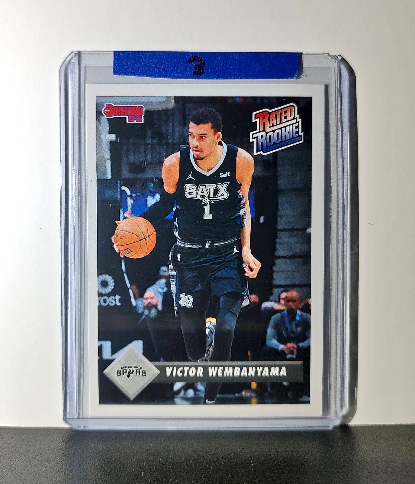 Victor Wembanyama Rookie 2023-24 Panini Donruss Rated Rookie #1 Basketball Card