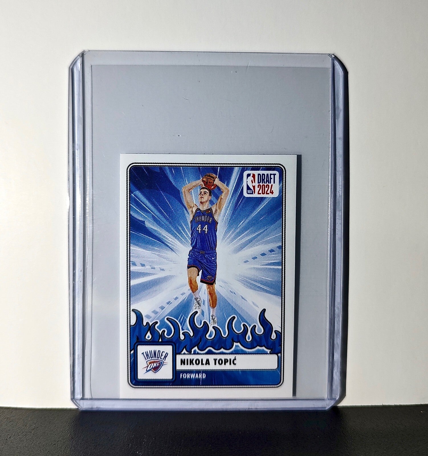 Nikola Topić Rookie Draft 2024-25 Panini NBA #90 Sticker Oklahoma City Thunder