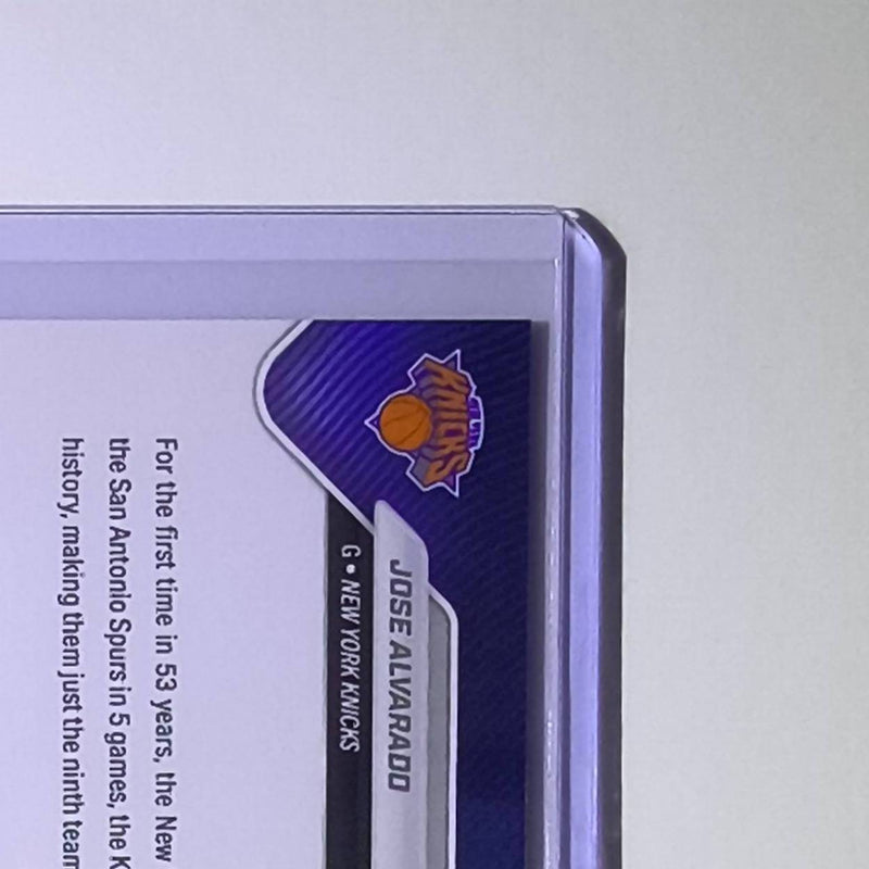 Jose Alvarado 2026 Topps Now NBA Champions #C9 Card New York Knicks