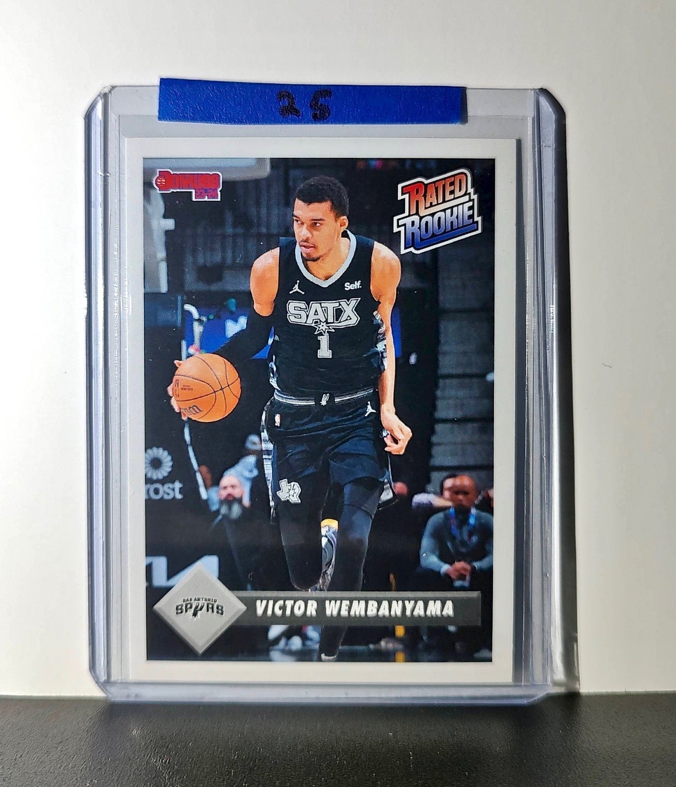 Victor Wembanyama Rookie 2023-24 Panini Donruss Rated Rookie #1 Basketball Card